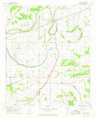 Sabino Mississippi Historical topographic map, 1:24000 scale, 7.5 X 7.5 Minute, Year 1967