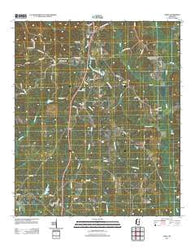 Sable Mississippi Historical topographic map, 1:24000 scale, 7.5 X 7.5 Minute, Year 2012