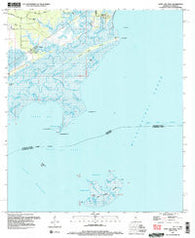 Saint Joe Pass Mississippi Historical topographic map, 1:24000 scale, 7.5 X 7.5 Minute, Year 1994