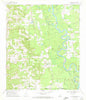 Sandy Hook Mississippi Historical topographic map, 1:24000 scale, 7.5 X 7.5 Minute, Year 1970