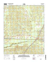 Sapa Mississippi Current topographic map, 1:24000 scale, 7.5 X 7.5 Minute, Year 2015