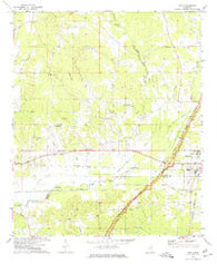 Sapa Mississippi Historical topographic map, 1:24000 scale, 7.5 X 7.5 Minute, Year 1972