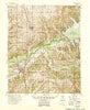 Sardis Mississippi Historical topographic map, 1:62500 scale, 15 X 15 Minute, Year 1953
