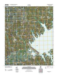 Sardis Dam Mississippi Historical topographic map, 1:24000 scale, 7.5 X 7.5 Minute, Year 2012