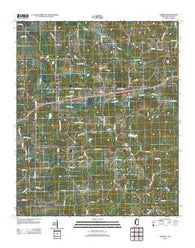 Sardis SE Mississippi Historical topographic map, 1:24000 scale, 7.5 X 7.5 Minute, Year 2012