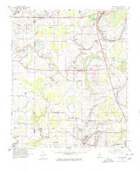 Schlater Mississippi Historical topographic map, 1:62500 scale, 15 X 15 Minute, Year 1961