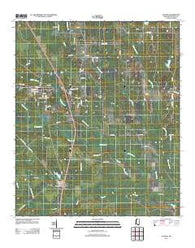 Scooba Mississippi Historical topographic map, 1:24000 scale, 7.5 X 7.5 Minute, Year 2012