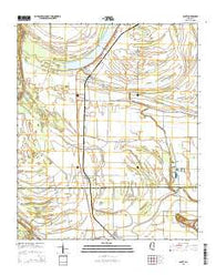 Scott Mississippi Current topographic map, 1:24000 scale, 7.5 X 7.5 Minute, Year 2015