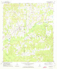 Sebastopol Mississippi Historical topographic map, 1:24000 scale, 7.5 X 7.5 Minute, Year 1972