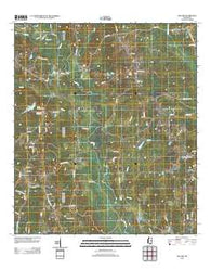 Sellers Mississippi Historical topographic map, 1:24000 scale, 7.5 X 7.5 Minute, Year 2012