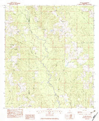Sellers Mississippi Historical topographic map, 1:24000 scale, 7.5 X 7.5 Minute, Year 1982