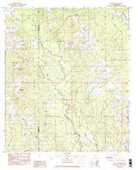 Sellers Mississippi Historical topographic map, 1:24000 scale, 7.5 X 7.5 Minute, Year 1982