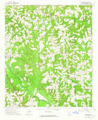 Seminary Mississippi Historical topographic map, 1:24000 scale, 7.5 X 7.5 Minute, Year 1964