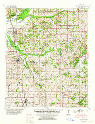 Senatobia Mississippi Historical topographic map, 1:62500 scale, 15 X 15 Minute, Year 1944