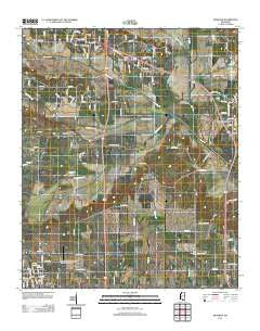Shannon Mississippi Historical topographic map, 1:24000 scale, 7.5 X 7.5 Minute, Year 2012