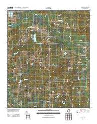 Sharon Mississippi Historical topographic map, 1:24000 scale, 7.5 X 7.5 Minute, Year 2012
