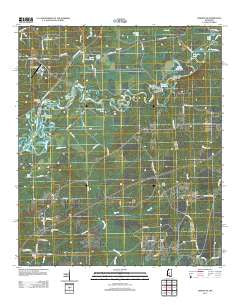 Sharon SE Mississippi Historical topographic map, 1:24000 scale, 7.5 X 7.5 Minute, Year 2012