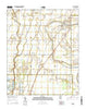 Shaw Mississippi Current topographic map, 1:24000 scale, 7.5 X 7.5 Minute, Year 2015