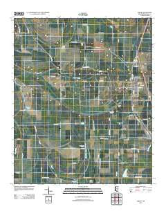 Shelby Mississippi Historical topographic map, 1:24000 scale, 7.5 X 7.5 Minute, Year 2012