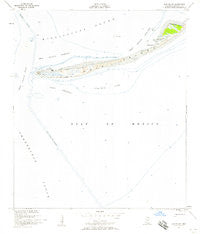 Ship Island Mississippi Historical topographic map, 1:24000 scale, 7.5 X 7.5 Minute, Year 1950