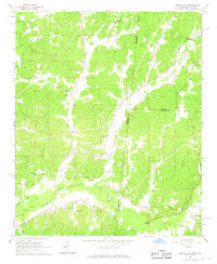 Shottsville Alabama Historical topographic map, 1:24000 scale, 7.5 X 7.5 Minute, Year 1967
