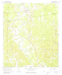 Shubuta Mississippi Historical topographic map, 1:24000 scale, 7.5 X 7.5 Minute, Year 1964