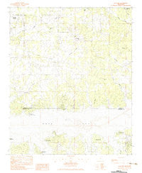 Shuford Mississippi Historical topographic map, 1:24000 scale, 7.5 X 7.5 Minute, Year 1983