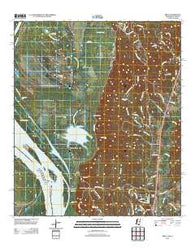 Sibley Mississippi Historical topographic map, 1:24000 scale, 7.5 X 7.5 Minute, Year 2012