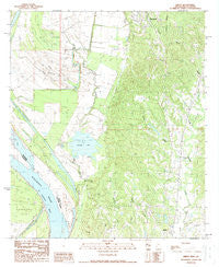 Sibley Mississippi Historical topographic map, 1:24000 scale, 7.5 X 7.5 Minute, Year 1988