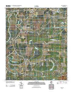 Sidon Mississippi Historical topographic map, 1:24000 scale, 7.5 X 7.5 Minute, Year 2012