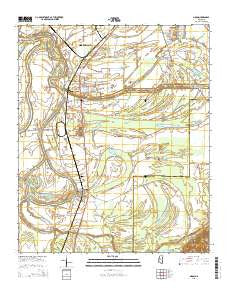 Sidon Mississippi Current topographic map, 1:24000 scale, 7.5 X 7.5 Minute, Year 2015