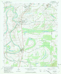 Sidon Mississippi Historical topographic map, 1:24000 scale, 7.5 X 7.5 Minute, Year 1982