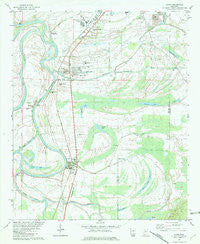 Sidon Mississippi Historical topographic map, 1:24000 scale, 7.5 X 7.5 Minute, Year 1982