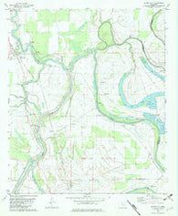 Silver City Mississippi Historical topographic map, 1:24000 scale, 7.5 X 7.5 Minute, Year 1982