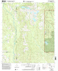 Silver Run Mississippi Historical topographic map, 1:24000 scale, 7.5 X 7.5 Minute, Year 2000