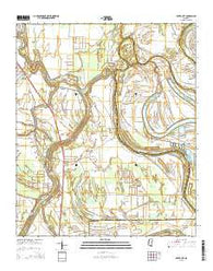Silver City Mississippi Current topographic map, 1:24000 scale, 7.5 X 7.5 Minute, Year 2015
