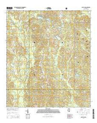 Silver Run Mississippi Current topographic map, 1:24000 scale, 7.5 X 7.5 Minute, Year 2015