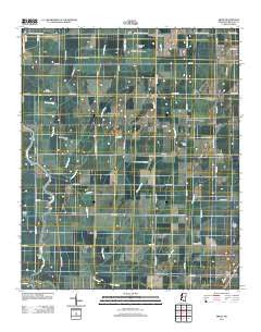Skene Mississippi Historical topographic map, 1:24000 scale, 7.5 X 7.5 Minute, Year 2012