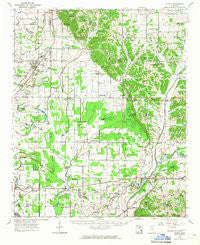 Sledge Mississippi Historical topographic map, 1:62500 scale, 15 X 15 Minute, Year 1963