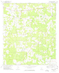 Smithdale Mississippi Historical topographic map, 1:24000 scale, 7.5 X 7.5 Minute, Year 1972
