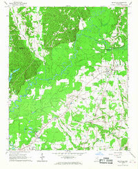 Smithville Mississippi Historical topographic map, 1:24000 scale, 7.5 X 7.5 Minute, Year 1966