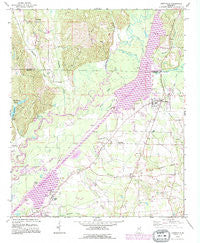 Smithville Mississippi Historical topographic map, 1:24000 scale, 7.5 X 7.5 Minute, Year 1992