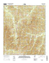 Smyrna Mississippi Current topographic map, 1:24000 scale, 7.5 X 7.5 Minute, Year 2015