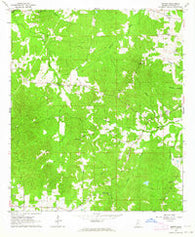 Smyrna Mississippi Historical topographic map, 1:24000 scale, 7.5 X 7.5 Minute, Year 1963