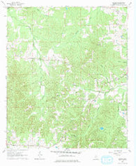 Smyrna Mississippi Historical topographic map, 1:24000 scale, 7.5 X 7.5 Minute, Year 1963