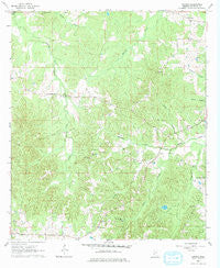 Smyrna Mississippi Historical topographic map, 1:24000 scale, 7.5 X 7.5 Minute, Year 1963