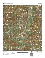Soso Mississippi Historical topographic map, 1:24000 scale, 7.5 X 7.5 Minute, Year 2012
