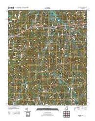 Splinter Mississippi Historical topographic map, 1:24000 scale, 7.5 X 7.5 Minute, Year 2012