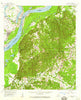 St. Joseph Louisiana Historical topographic map, 1:62500 scale, 15 X 15 Minute, Year 1958