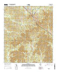Star Mississippi Current topographic map, 1:24000 scale, 7.5 X 7.5 Minute, Year 2015
